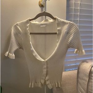 Love the blouse! It’s from Revolve. Super soft and sexy